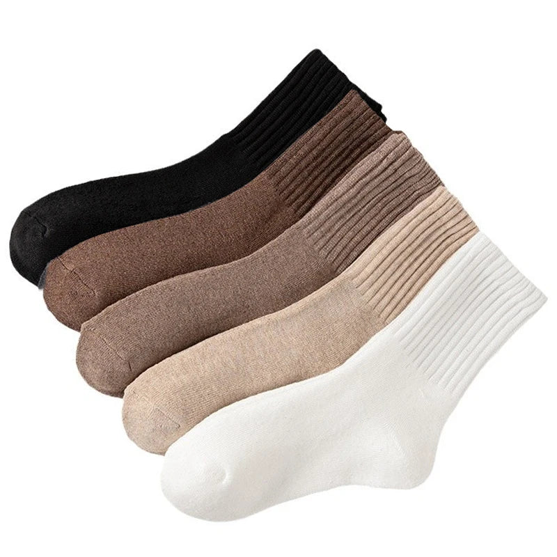 les chaussettes en polaire tricotée