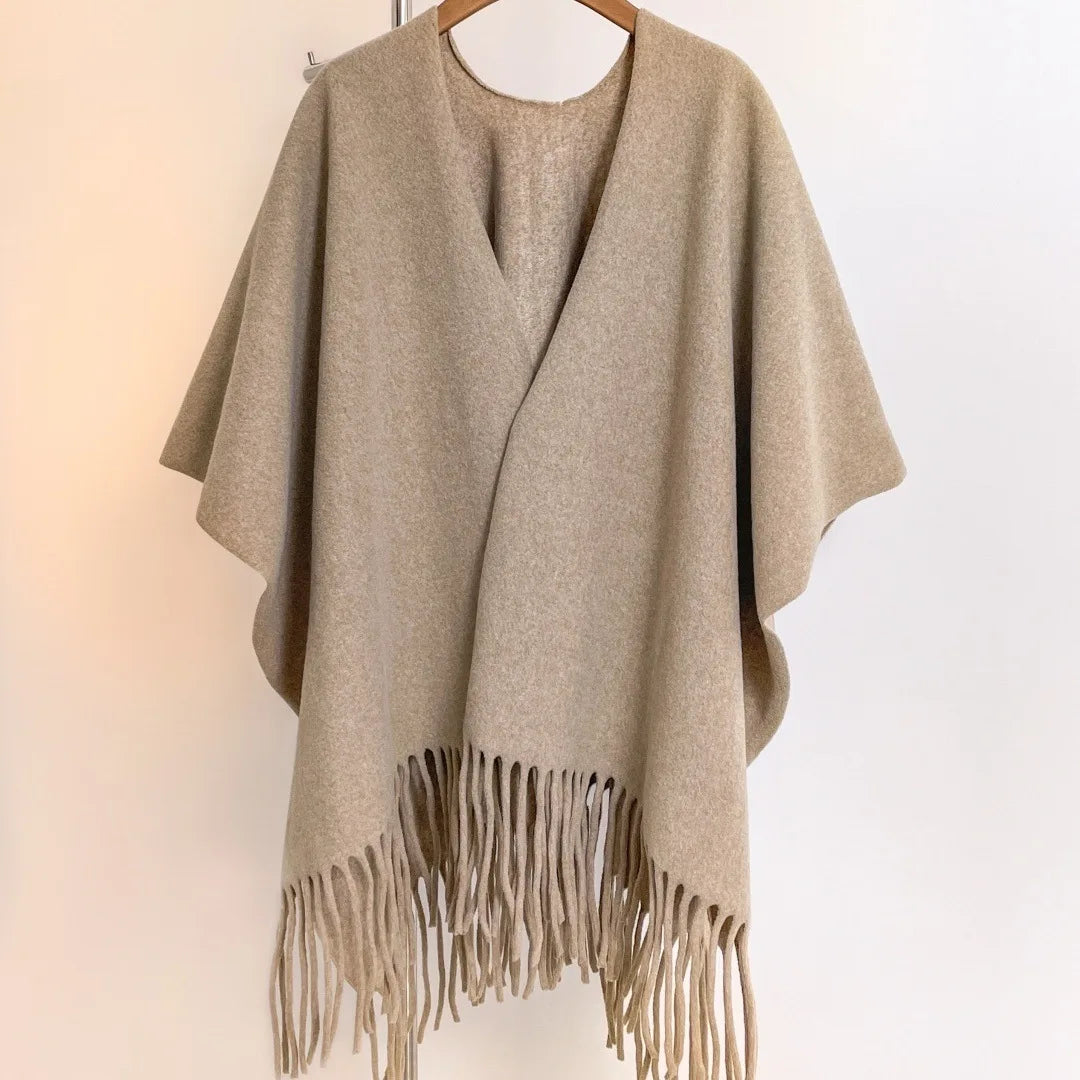 Poncho Alpaga — Cape Enveloppante