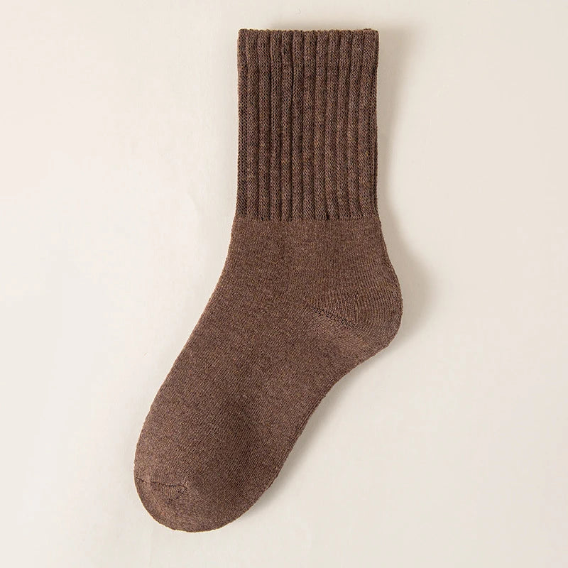 les chaussettes en polaire tricotée