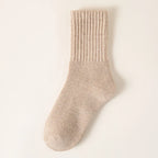 les chaussettes en polaire tricotée
