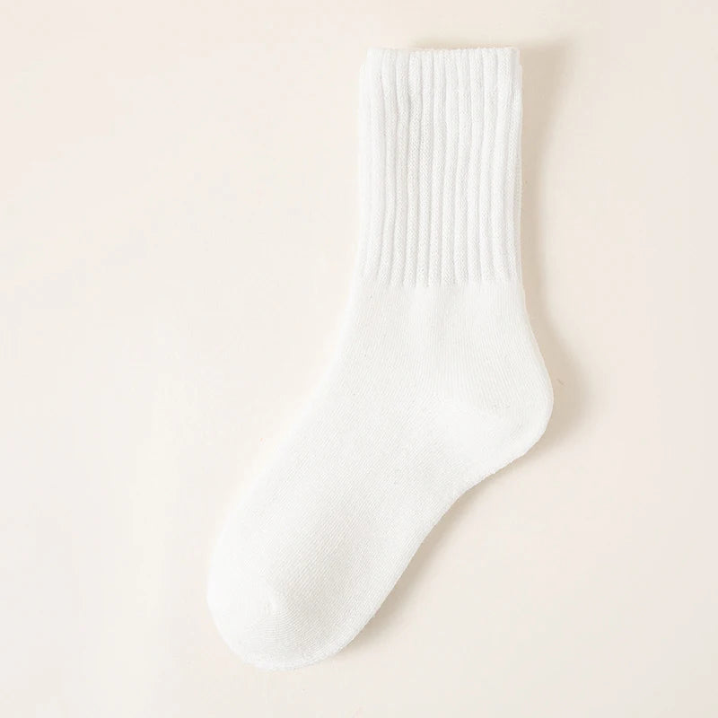 chaussettes en polaire tricotée