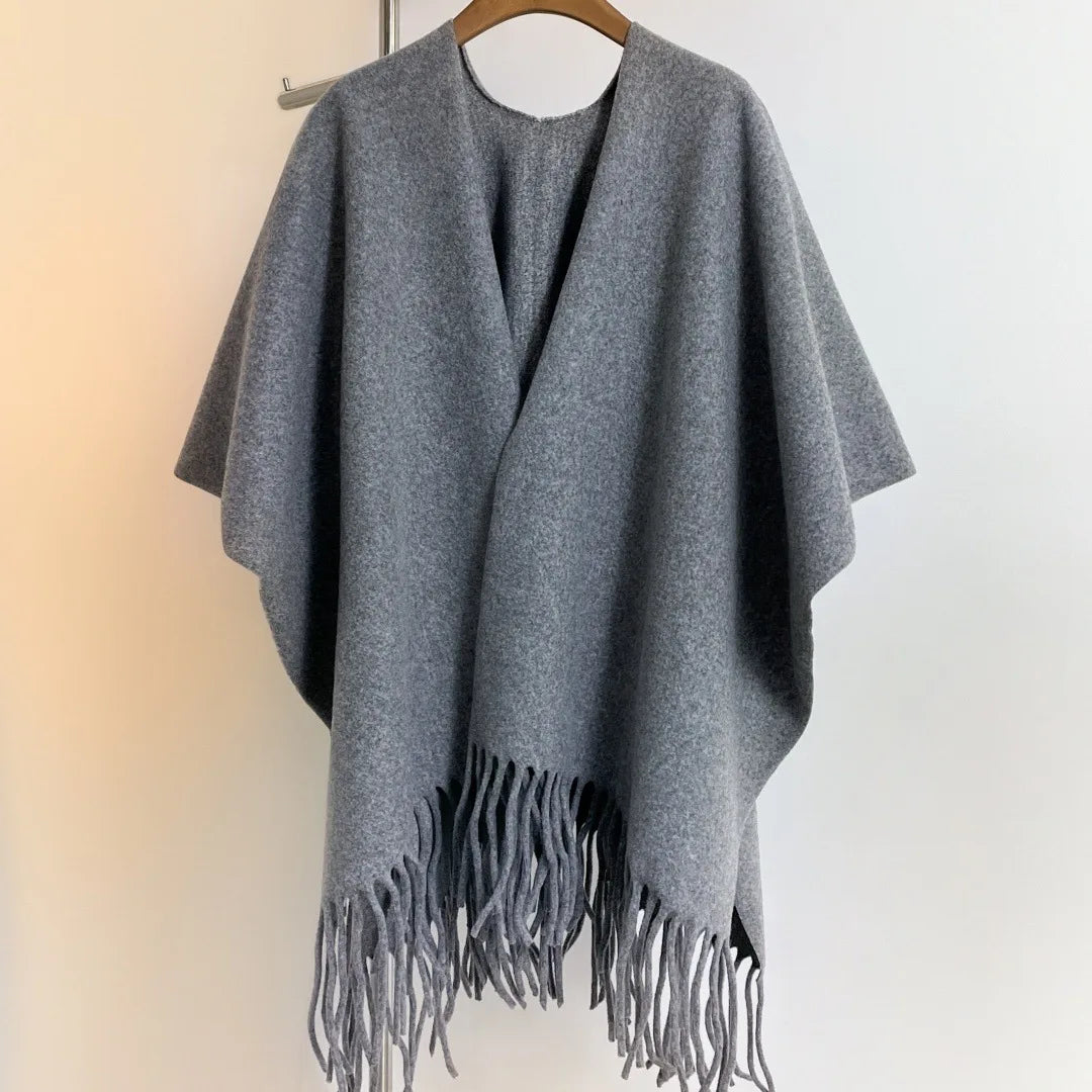 Poncho Alpaga — Cape Enveloppante