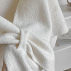 Poncho Cape en Laine Chinée